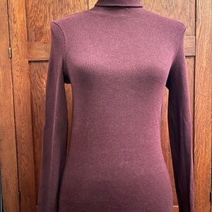 Prana Fitted Purple Jersey Top